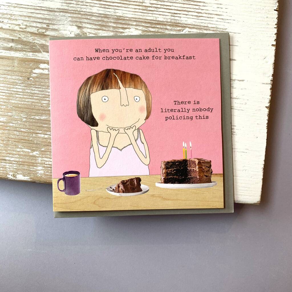 'When You're An Adult…' Greetings Card