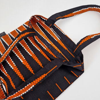 Mini African Print Tote Bag, 7 of 10