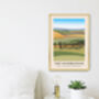 West Wiltshire Downs Aonb Travel Poster, thumbnail 2 of 8