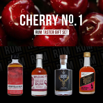 Cherry Rum Taster Set Gift Box One, 2 of 5