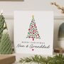 Personalised Christmas Card For Nan And Granddad, thumbnail 1 of 7