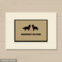 Personalised Border Collie Print For One Or Two Dogs, thumbnail 9 of 10