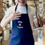 Kids Personalised Embroidered Apron, thumbnail 2 of 4