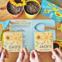 Personalised Sunflower Competition Father's Day Card, thumbnail 1 of 6