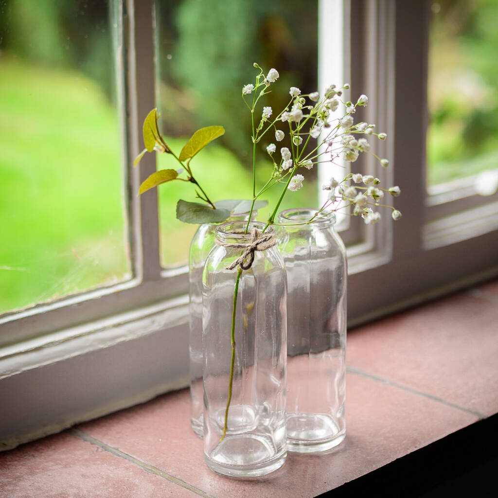 Stuck On You Trio Bottle Vase By The Flower Studio