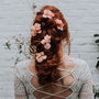 Eleanor Hydrangea Wedding Hair Pins, thumbnail 3 of 5