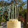 Botanical Party Tall Skinny Candles X 12, thumbnail 1 of 4