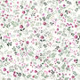 Mini Florals Lampshade, Pink And Green, thumbnail 5 of 5
