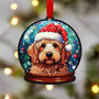 Goldendoodle Dog Tree Decoration, thumbnail 2 of 2