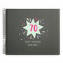 Personalised 70th Birthday Spiral Bound Book, thumbnail 3 of 10