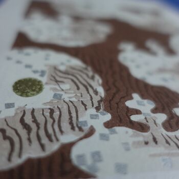 Wood Grain Abstract Art Print, 2 of 9