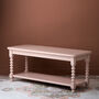 Harlow Bench In Desert Rose, thumbnail 3 of 3