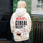 Cereal Killer Unisex Graphic Hoodie In Vanilla, thumbnail 1 of 6