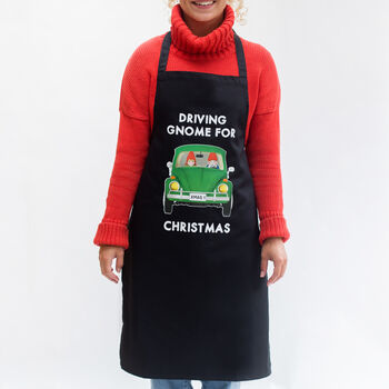 'Driving Gnome For Christmas' Apron, 2 of 5
