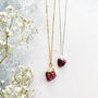 Personalised July Ruby Birthstone Necklace, thumbnail 6 of 11