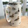 Medium Earthenware Jug In Ducks And Mallards Design, thumbnail 5 of 9