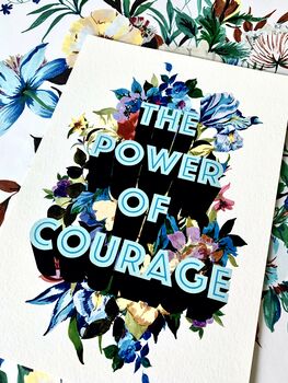 Giclée Fine Art 'The Power Of Courage' Print, 2 of 2