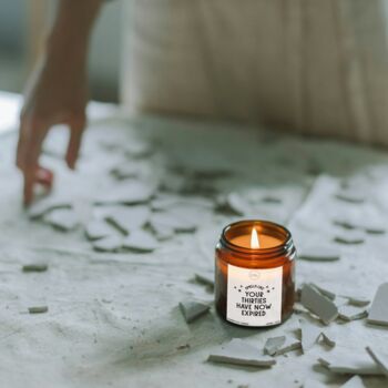 50th Birthday Candle Gift For Her With Matches, 40s Have Expired, 5 of 11