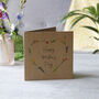 Mother's Day Wildflower Plantable Seed Heart Card, thumbnail 9 of 9