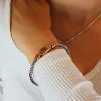 Personalised Horseshoe Bangle, 8 of 11