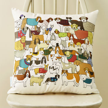 Pack Of Proud Pooches Cushion, 2 of 2