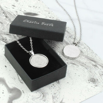 18th / 21st Birthday Five Pence 5p Necklace, 12 of 12