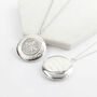 1928 To 1967 Personalised Sixpence Locket Necklace, thumbnail 2 of 10