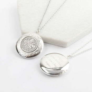 1928 To 1967 Personalised Sixpence Locket Necklace, 2 of 10