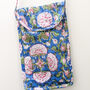 Block Print Mobile Phone Purse Fair Trade Crossbody Bag, thumbnail 4 of 11
