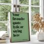 Custom Print Colourful Quote, thumbnail 4 of 6