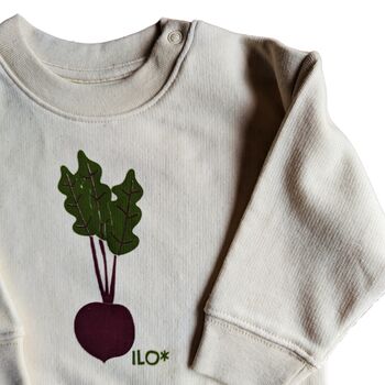 Beetroot Organic Sweater, 2 of 2