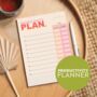 A5 Planner Pad | Time Clarity And Productivity Planner, thumbnail 1 of 5