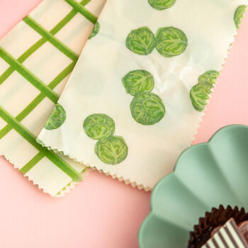 Brussels Sprout Beeswax Food Wraps, 2 of 5