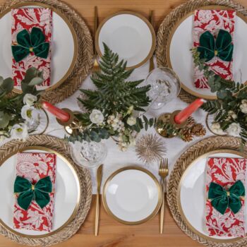 Winterberry Napkins Set Of Two, 6 of 8
