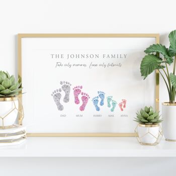 Personalised Family Footprint, 6 of 8