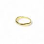 Irregular Band Ring, Gold Vermeil On 925 Silver, thumbnail 2 of 10