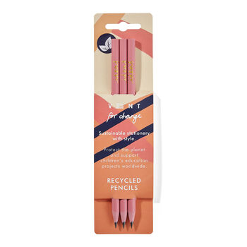 Ideas Collection Pack Of Three Recycled Pencils, 8 of 12