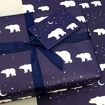 Polar Bears Mixed Christmas Wrapping Paper Set, 3 of 4