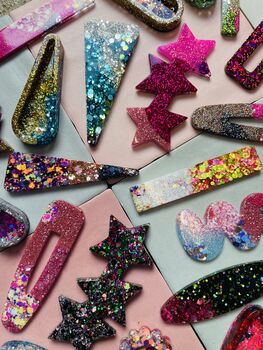 Zero Waste Pick N Mix Hair Clip / Eco Friendly Letterbox Gift For Teen / Stocking Filler / Santa Present, 10 of 12
