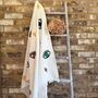 White With Mini Evil Eye Organic Cotton Peshtemal Towel, thumbnail 1 of 6