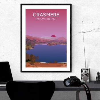 Grasmere Lake District Art Print, 4 of 4