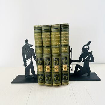 Ancient Egypt Anubis And Warrior Bookends, 2 of 3