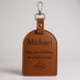 Tan Golf Tee Holder Personalised With Any Message, thumbnail 2 of 8