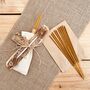 Golden Amber Incense Sticks – Warm Vanilla And Floral Home Fragrance, thumbnail 4 of 9