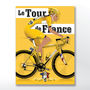 Cycling Grand Tour Posters, Tour De France, thumbnail 5 of 10