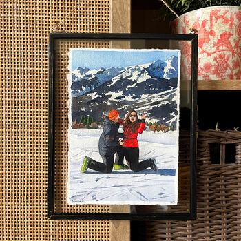 Personalised 'Special Place' Watercolour Illustration, 3 of 11