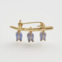 Bluebell Brooch, thumbnail 4 of 8