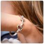 Personalised Sterling Silver Snaffle Bangle, thumbnail 1 of 12