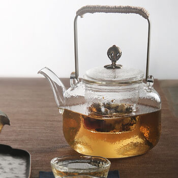 Square Glass Teapot, 4 of 6