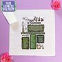 Personalised 40th Birthday Gift For Gardeners Handkerchief Pair, thumbnail 4 of 6